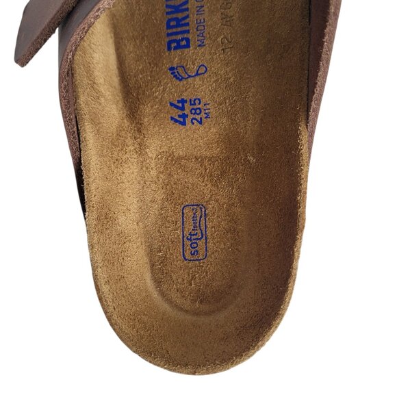 Birkenstock Arizona Soft Footbed Sandals in Brown Men's Size 44 EU 11-11.5 US - Picture 8 of 11